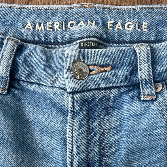 American Eagle Stretch Curvy Mom Jeans 8 Short EUC - Picture 4 of 14